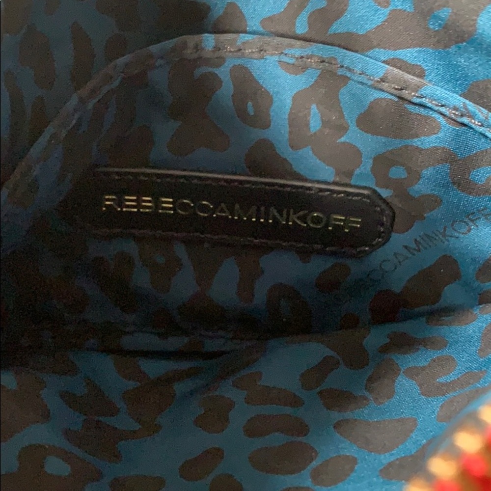 Rebecca Minkoff mini 5 zip crossbody red - Picture 4 of 6